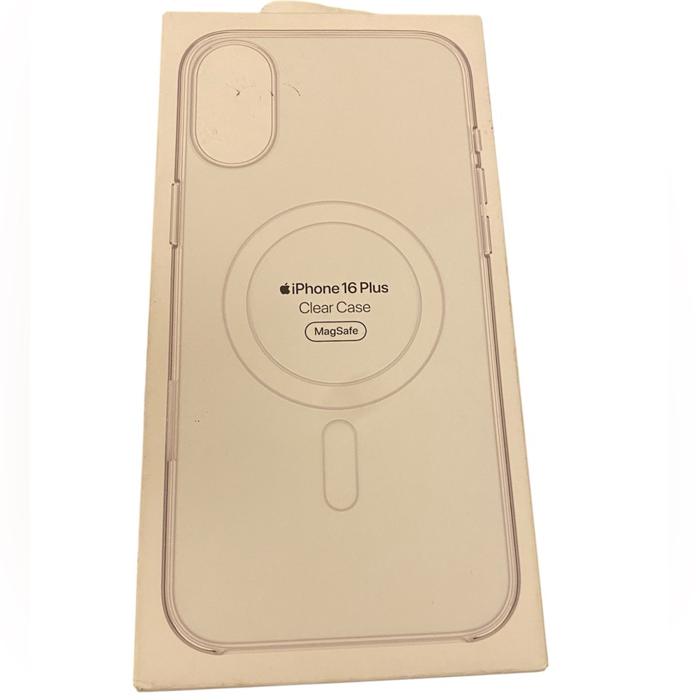 Apple~iPhone 16 Plus Clear Case 
Transparent
MagSafe
New